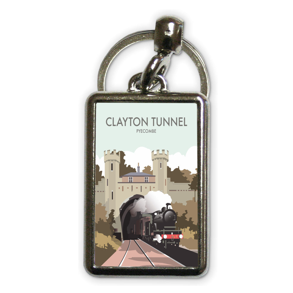 Clayton Tunnels, Pyecombe Metal Keyring