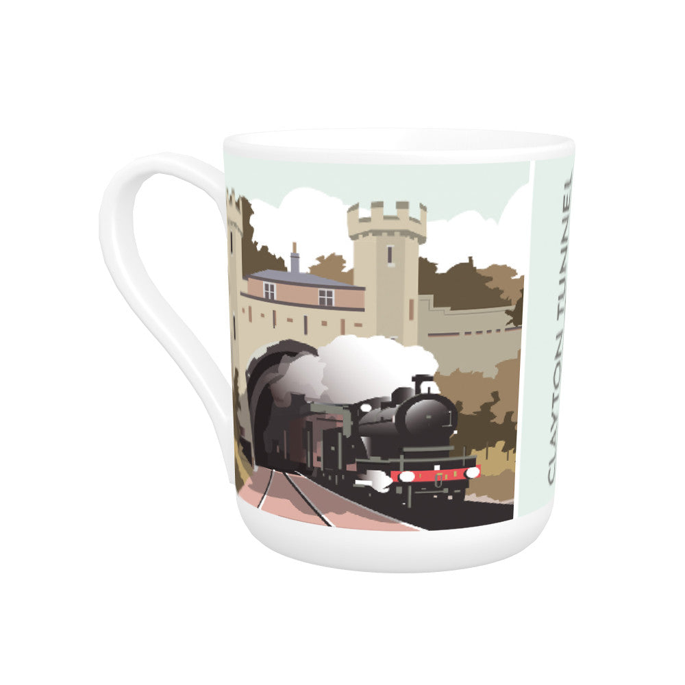 Clayton Tunnels, Pyecombe Bone China Mug