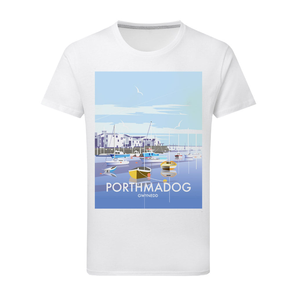 Porthmadog, Gwynedd T-Shirt by Dave Thompson