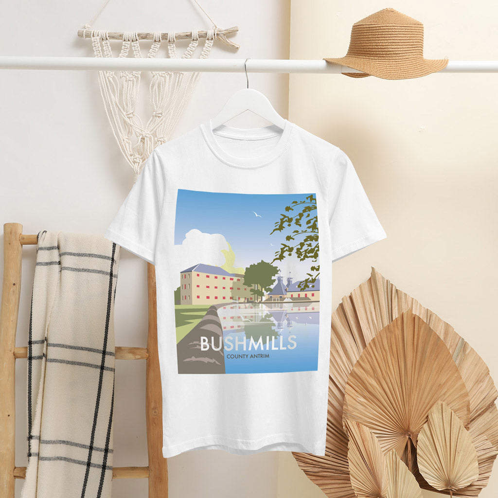 Bushmills, County Antrim T-Shirt by Dave Thompson