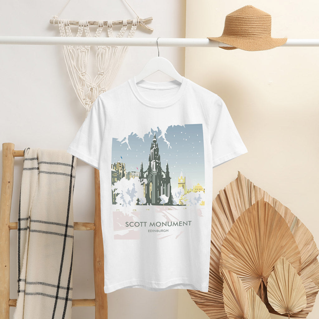 Scott Monument, Edinburgh T-Shirt by Dave Thompson