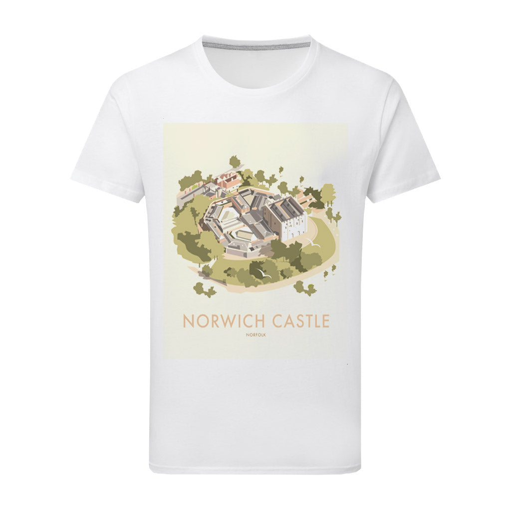 Norwich Castle, Norfolk T-Shirt by Dave Thompson