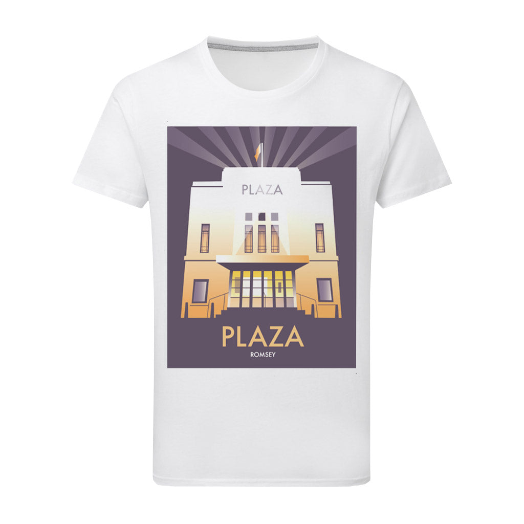 Plaza, Romsey T-Shirt by Dave Thompson