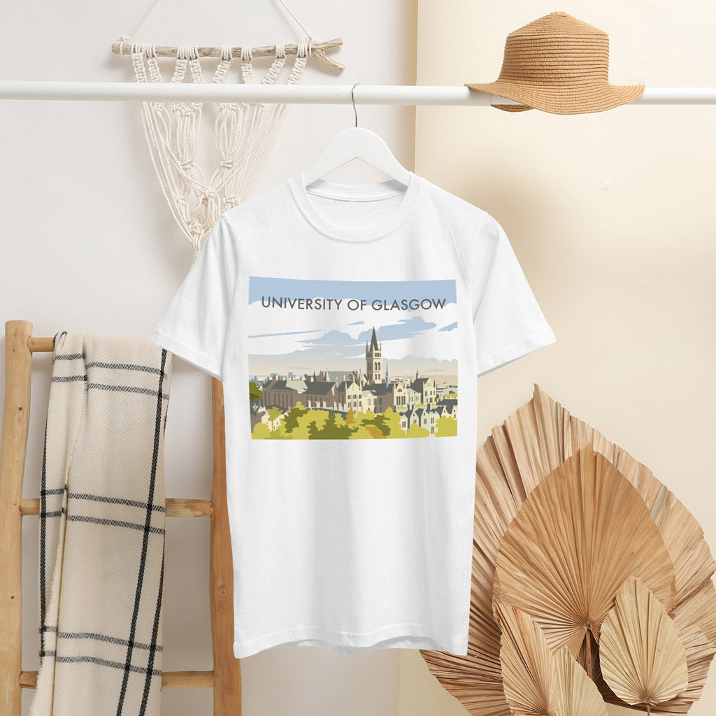 University Of Glasgow T-Shirt by Dave Thompson