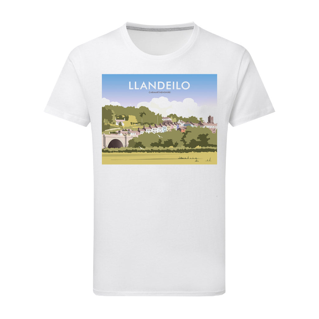 Llandeilo, Carmarthenshire T-Shirt by Dave Thompson