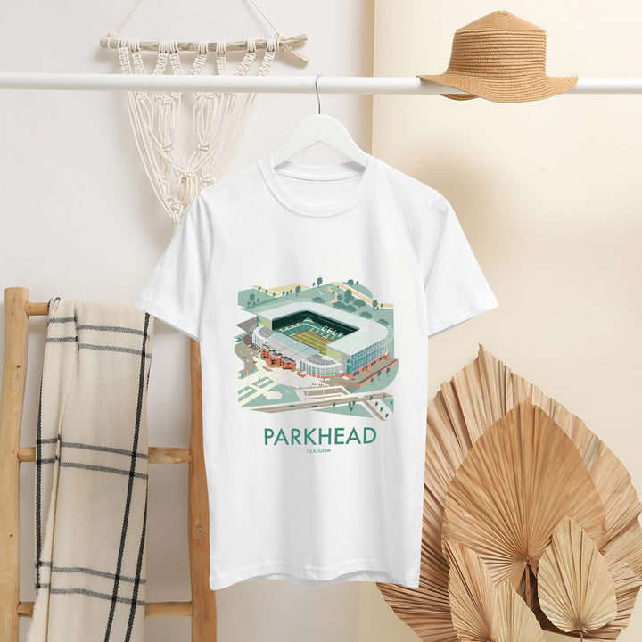 Parkhead, Glasgow T-Shirt by Dave Thompson