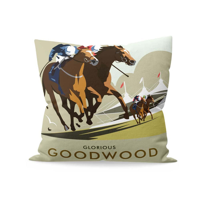 Glorious Goodwood Cushion