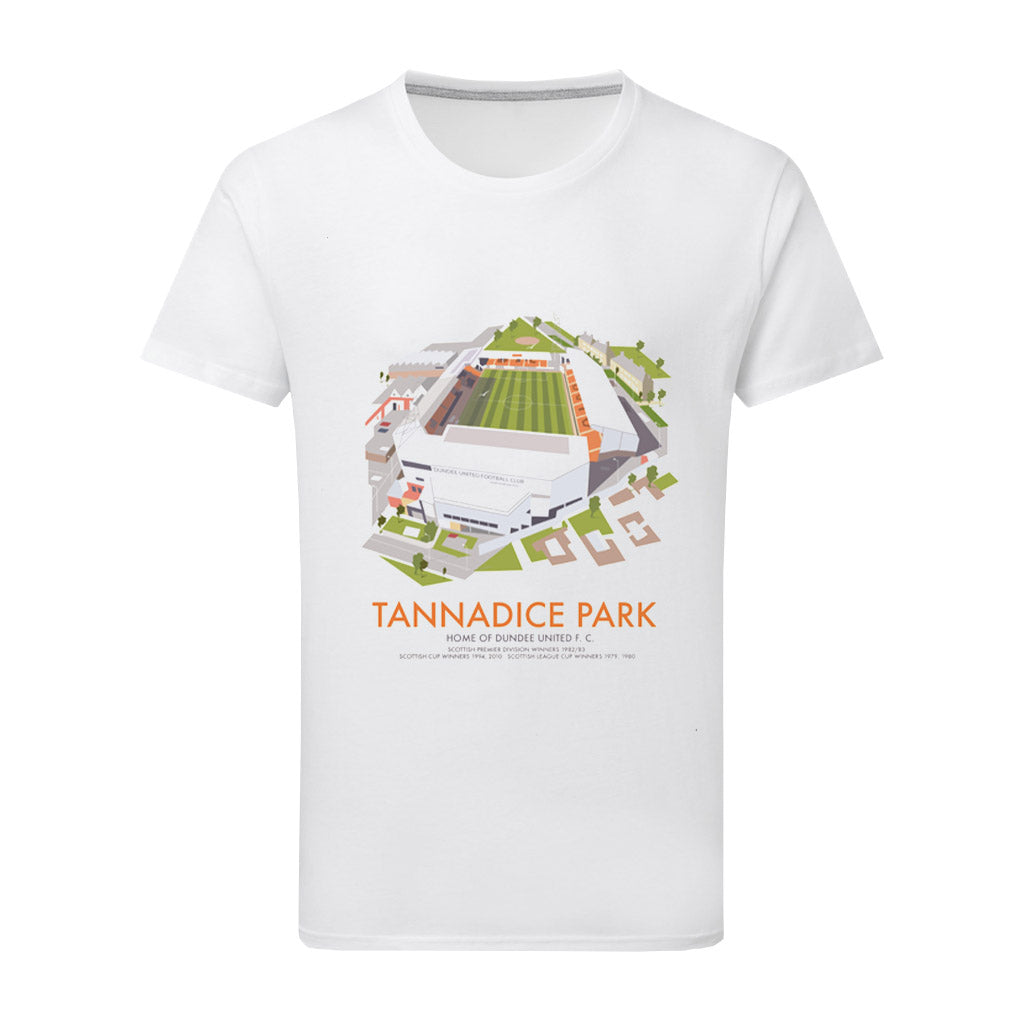 Tannadice Park, Dundee United F. C. T-Shirt by Dave Thompson