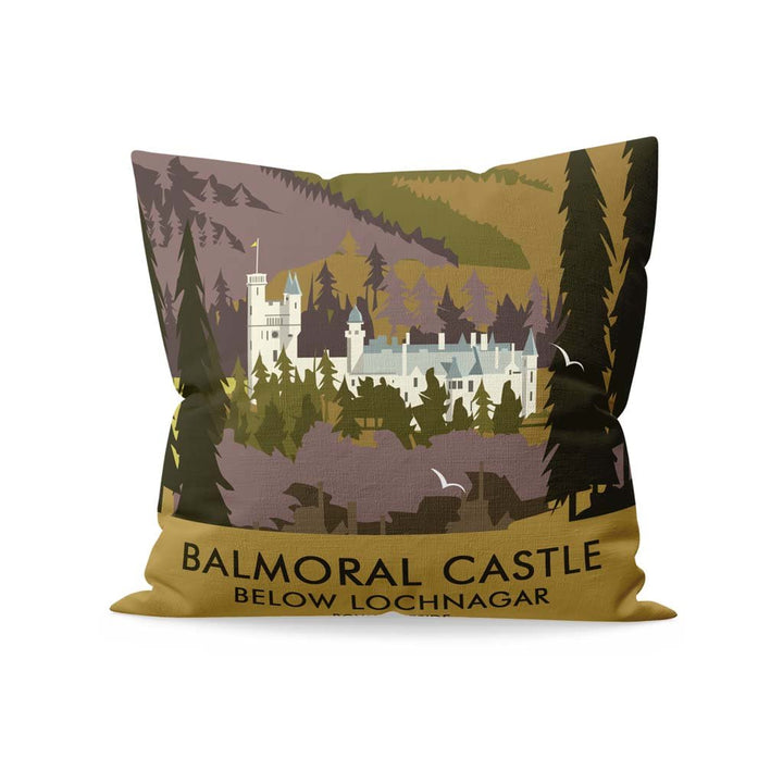 Balmoral Castle, Below Lochnagar, Royal Deeside Cushion