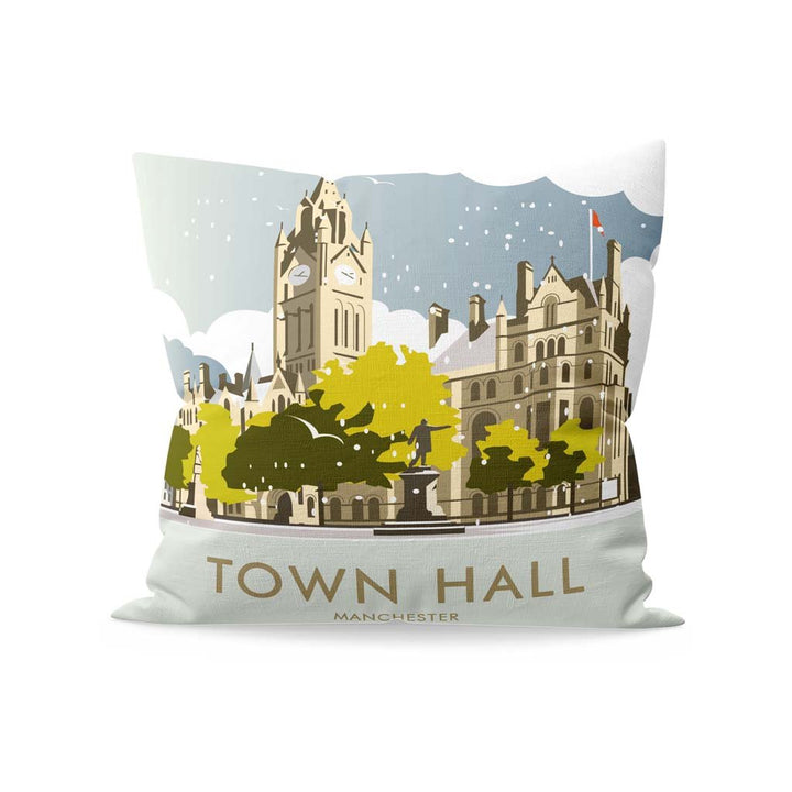 Town Hall, Manchester Cushion