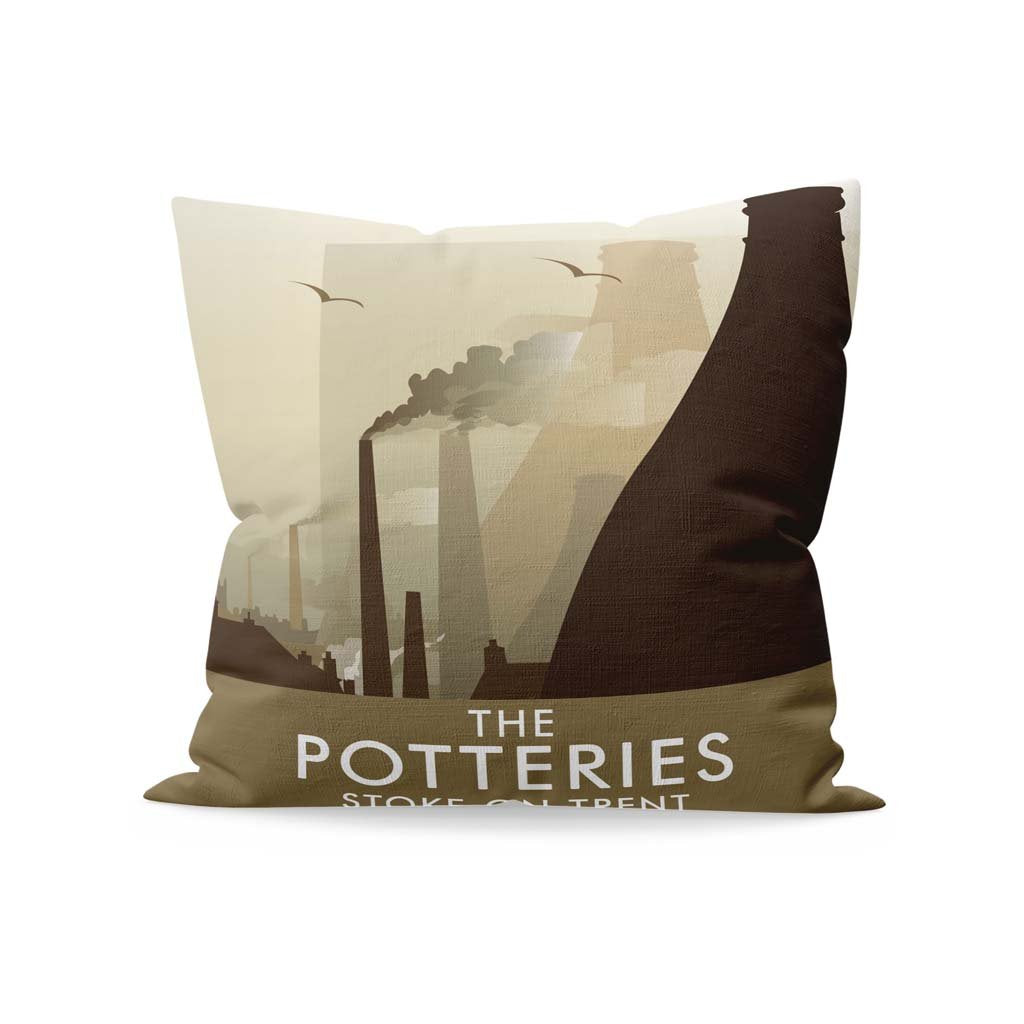 The Potteries, Stoke On Trent Cushion