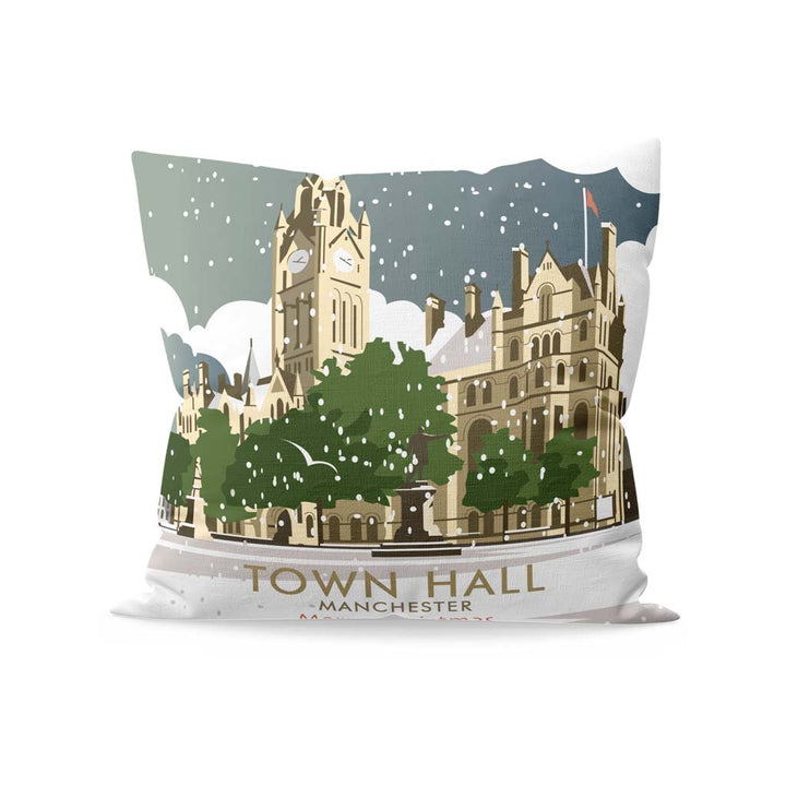 Town Hall, Manchester Cushion