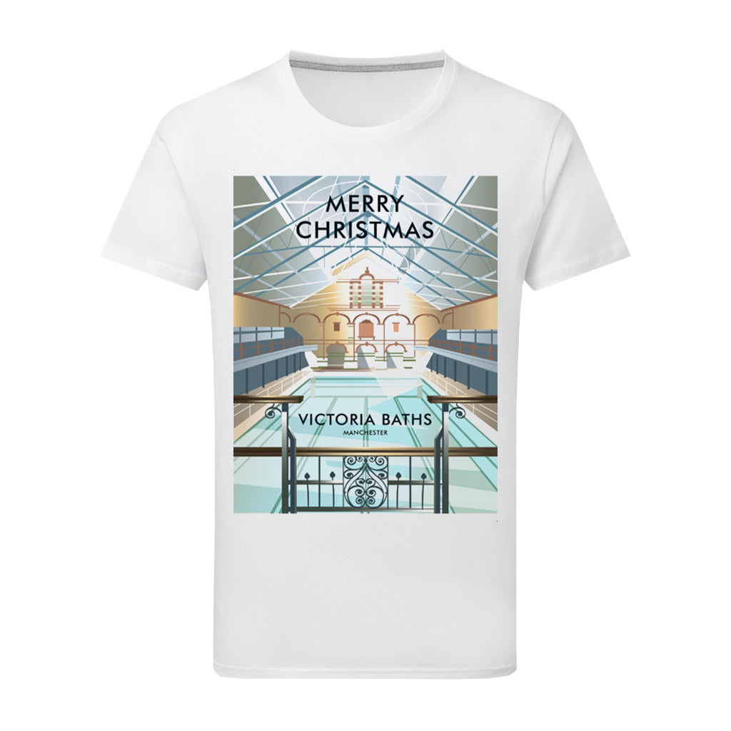 Victoria Baths, Manchester T-Shirt by Dave Thompson