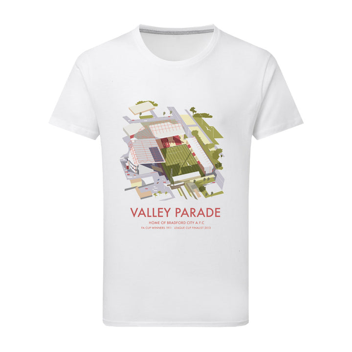 Valley Parade, Bradford City A.F.C T-Shirt by Dave Thompson