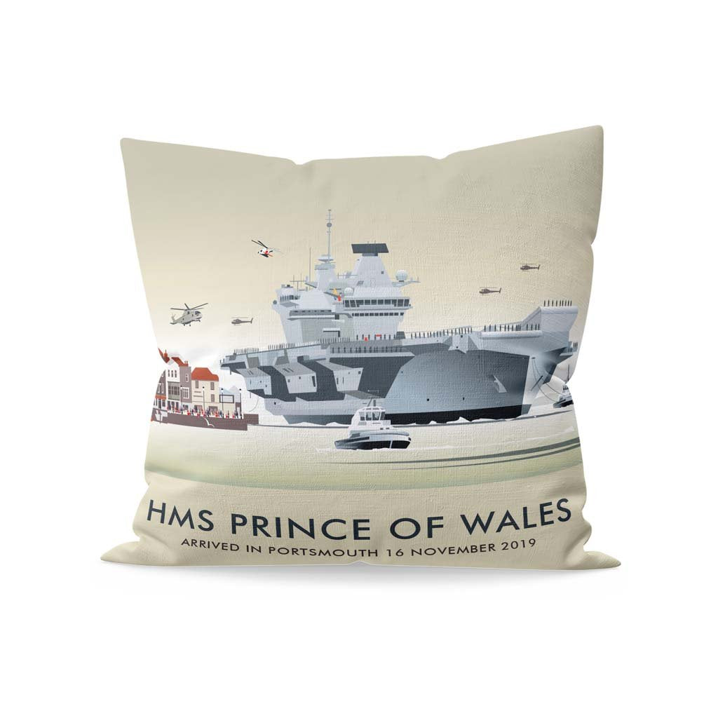 Hsm Prince Of Wales, Portsmouth, 2019 Cushion