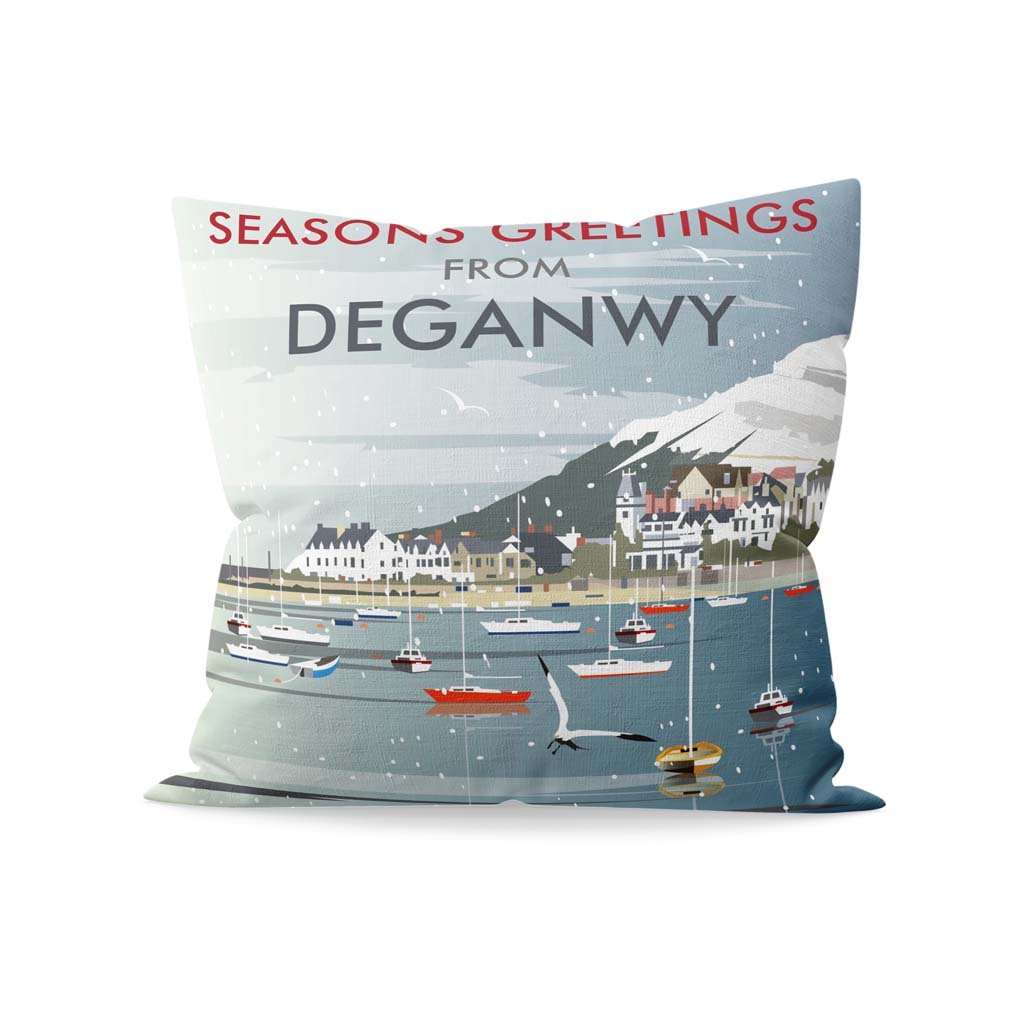 Deganwy, Seasons Greetings Cushion