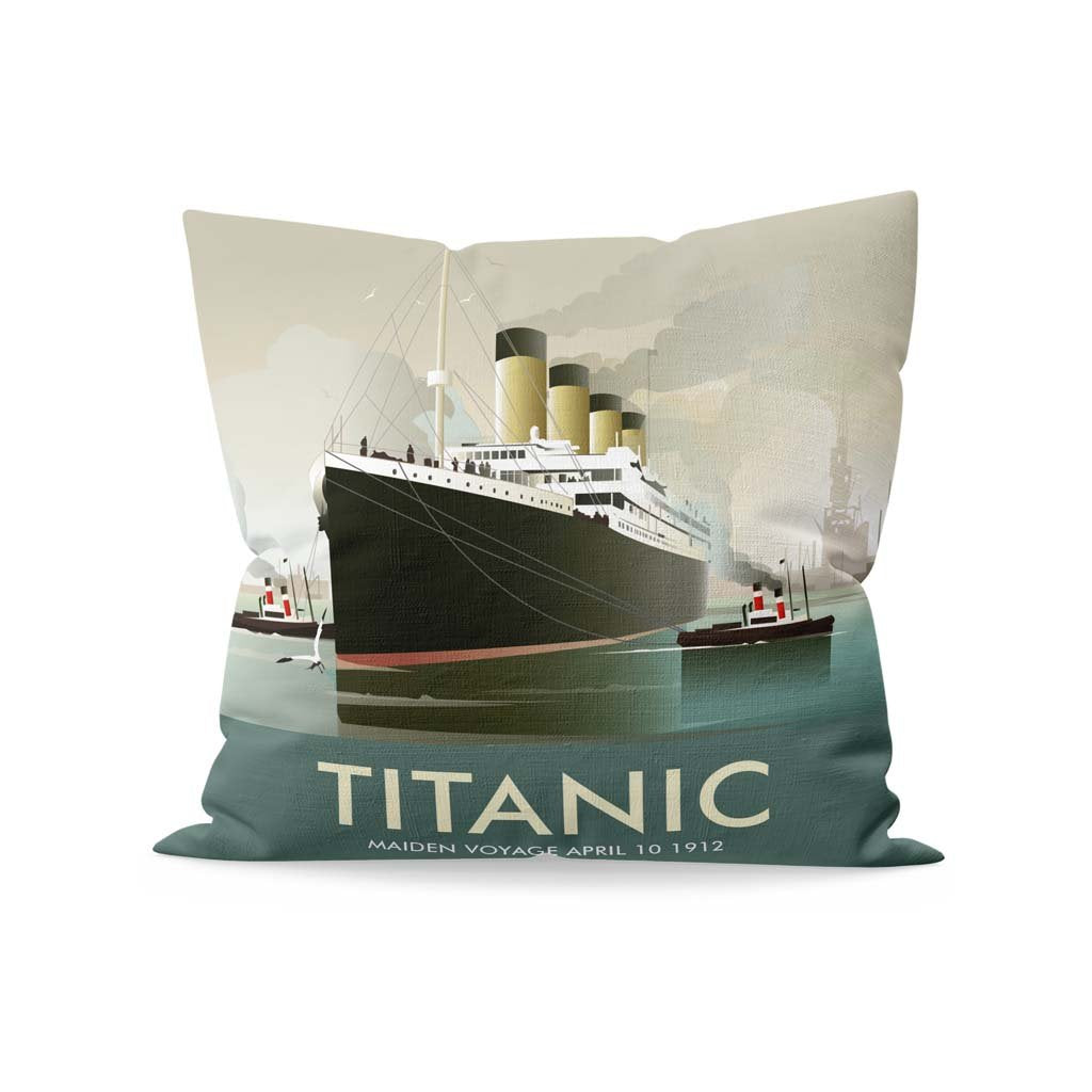 Titanic, Maiden Voyage, 10/04/1912 Cushion