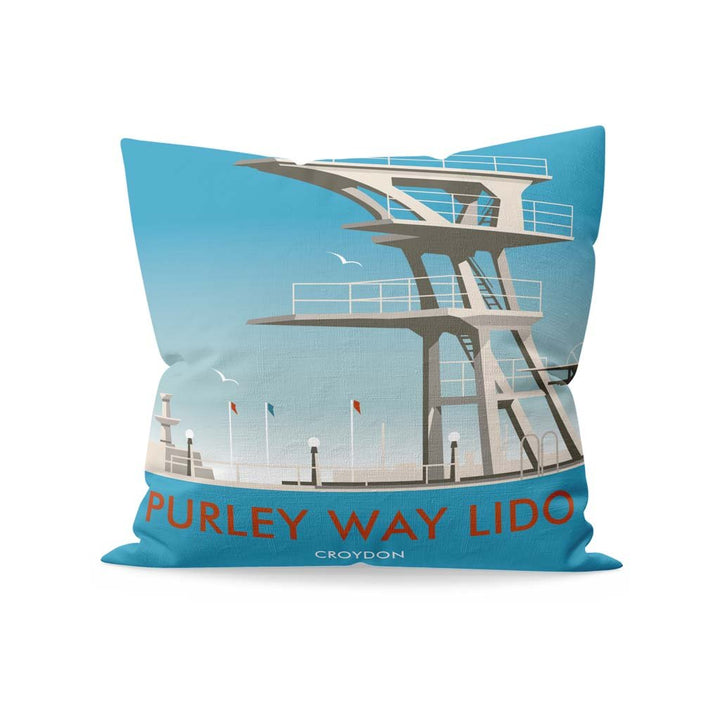 Purley Way Lido, Croydon Cushion