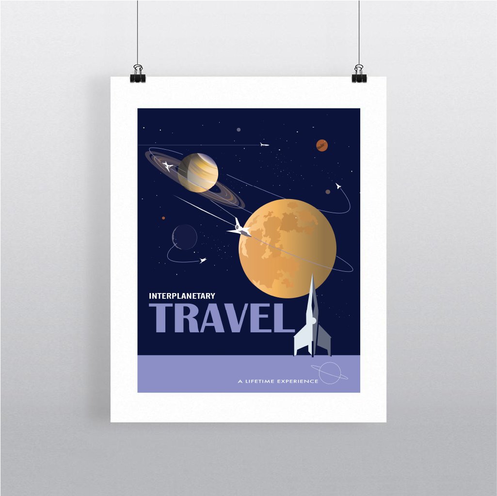 Interplanetary - Art Print