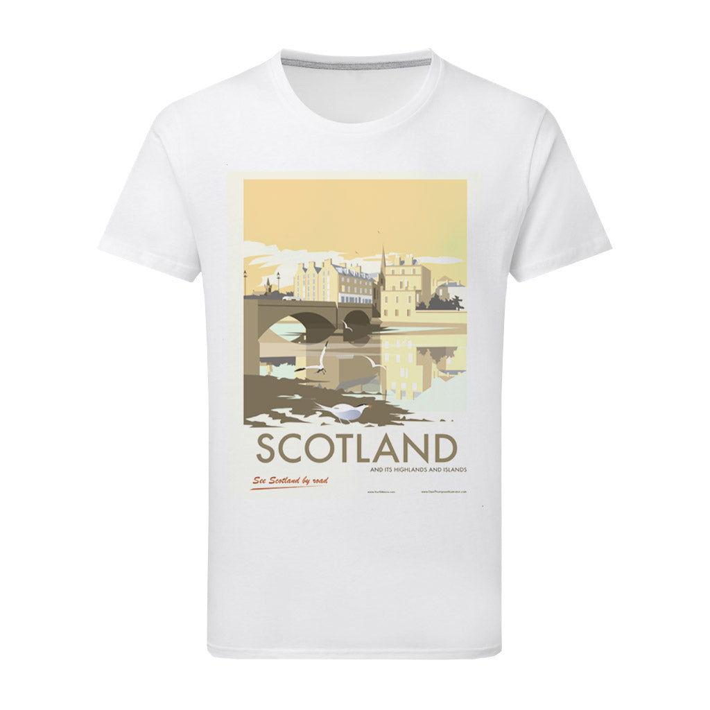 Scotland By Road 5 T-Shirt by Dave Thompson