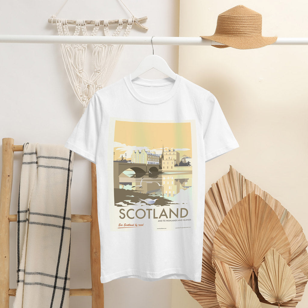 Scotland By Road 5 T-Shirt by Dave Thompson