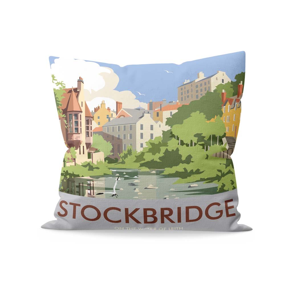 Stockbridge, On The Water Of Leith Cushion