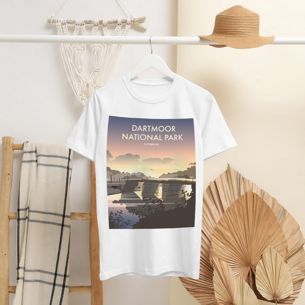 Dartmoor National Park, Postbridge T-Shirt by Dave Thompson