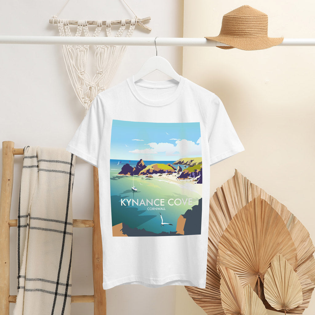 Kynance Cove, Cornwall T-Shirt by Dave Thompson