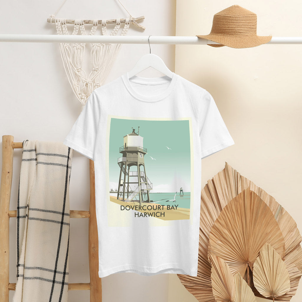 Dovercourt Bay, Harwich T-Shirt by Dave Thompson