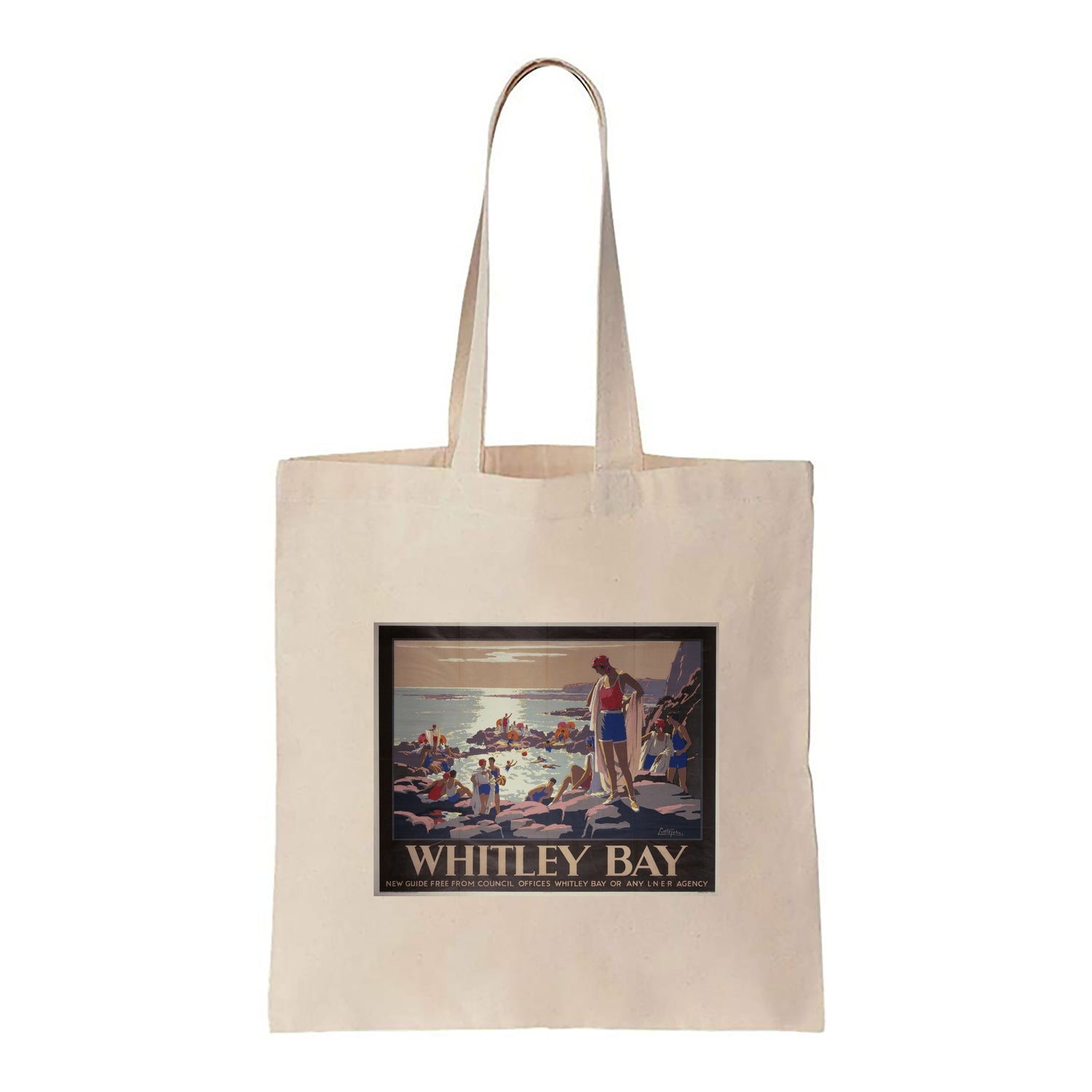 Whitley Bay - Canvas Tote Bag