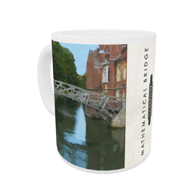 The Mathematical Bridge, Cambridge Coloured Insert Mug