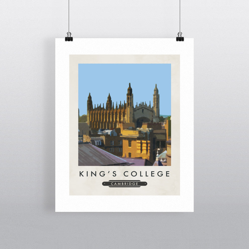 Kings College, Cambridge 90x120cm Fine Art Print