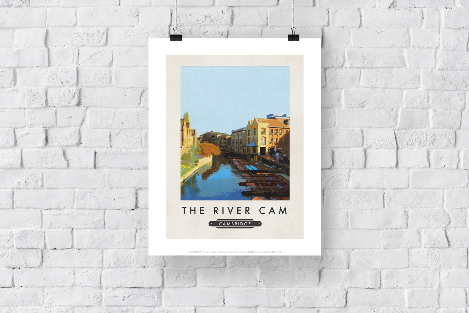 The River Cam, Cambridge - Art Print