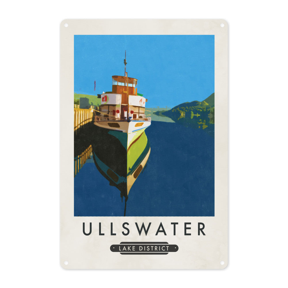 Ullswater, The Lake District Metal Sign