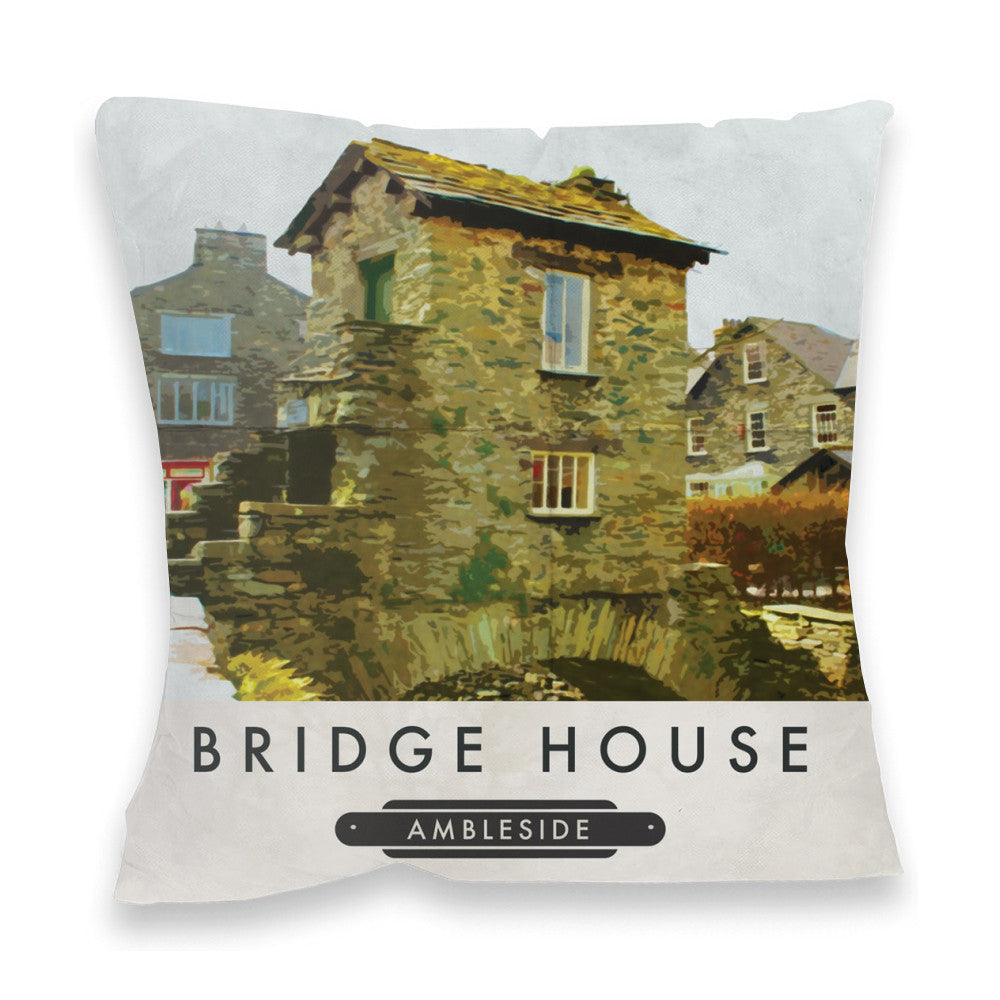 Bridge House, Ambleside Fibre Filled Cushion