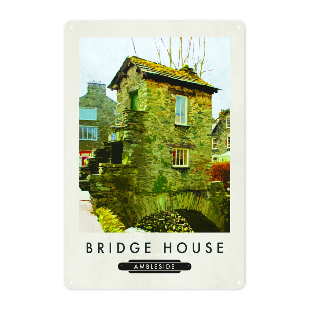 Bridge House, Ambleside Metal Sign