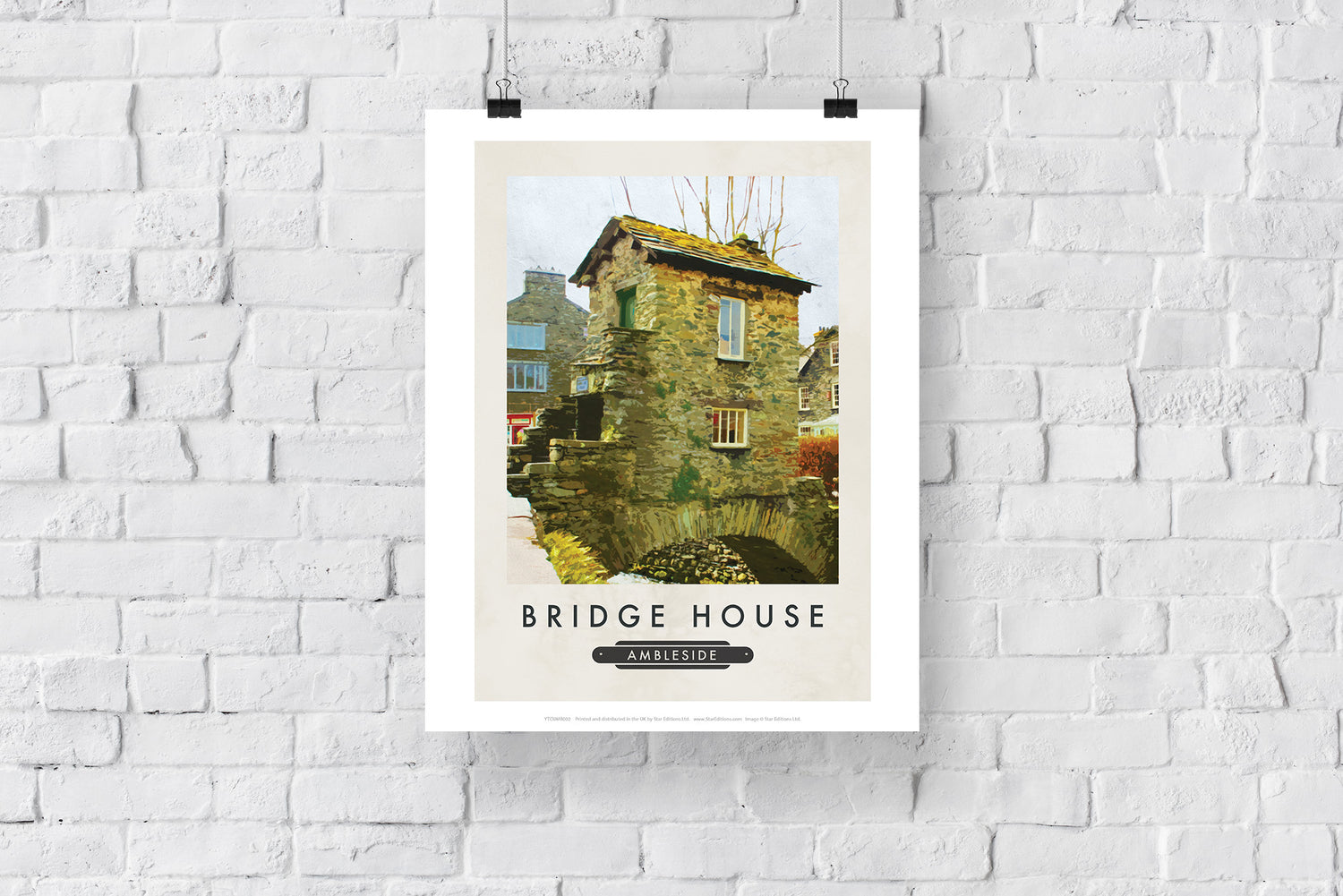 Bridge House, Ambleside - Art Print