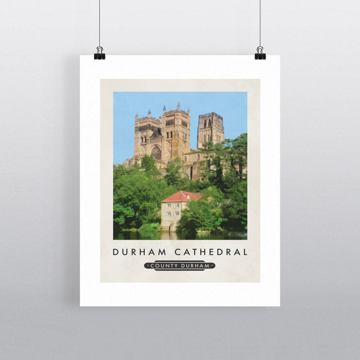 Durham Cathedral 90x120cm Fine Art Print