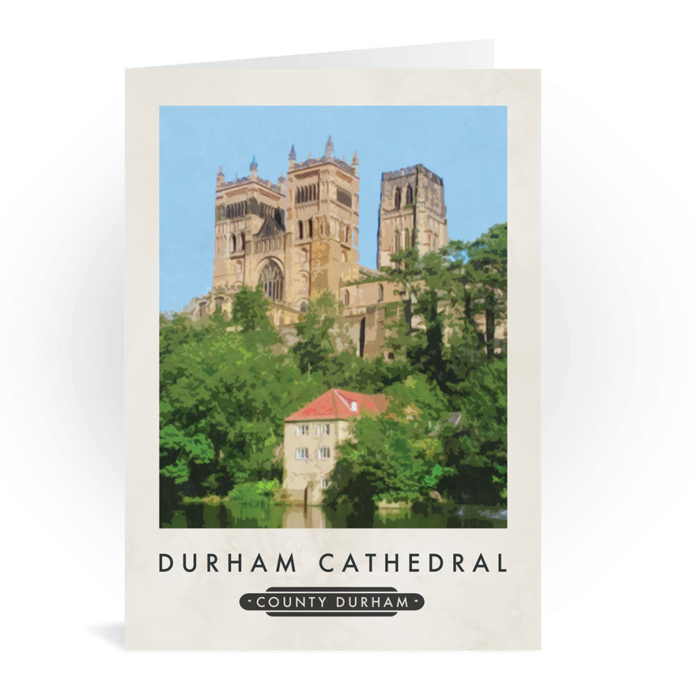 Durham Cathedral Greeting Card 7x5