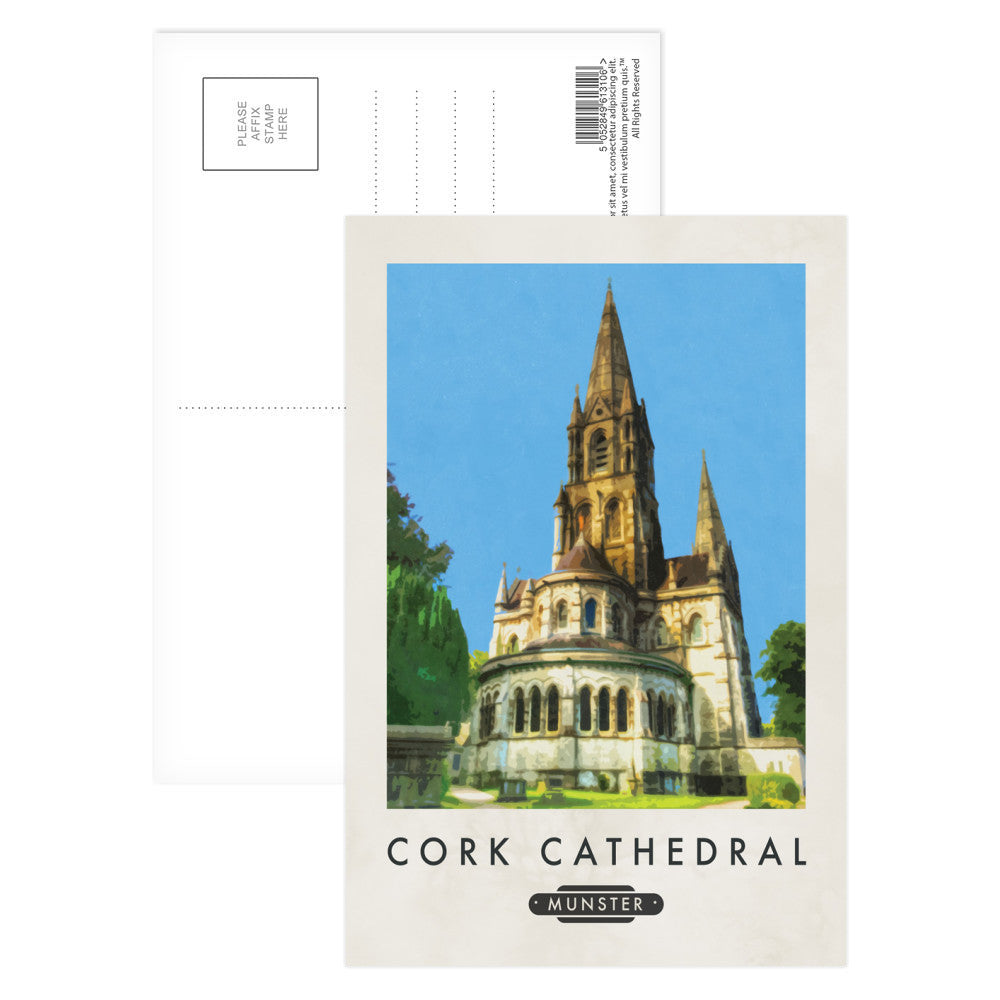 Cork Cathedral, Ireland Postcard Pack