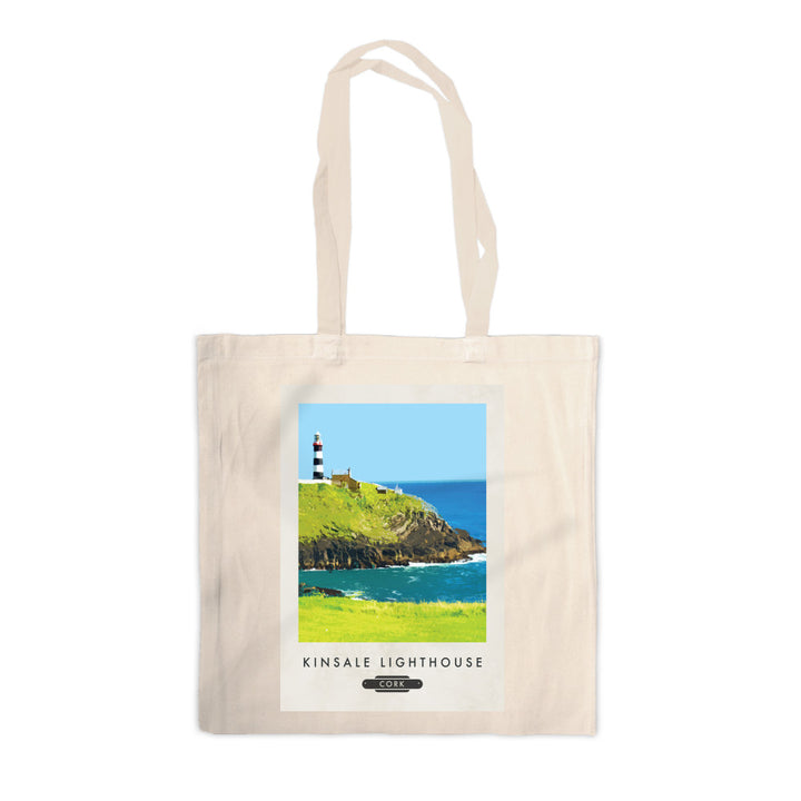 Kinsale Lighthouse, Ireland Canvas Tote Bag