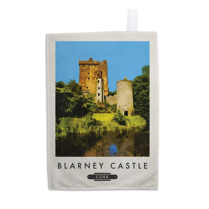 Blarney Castle, Cork, Ireland Tea Towel