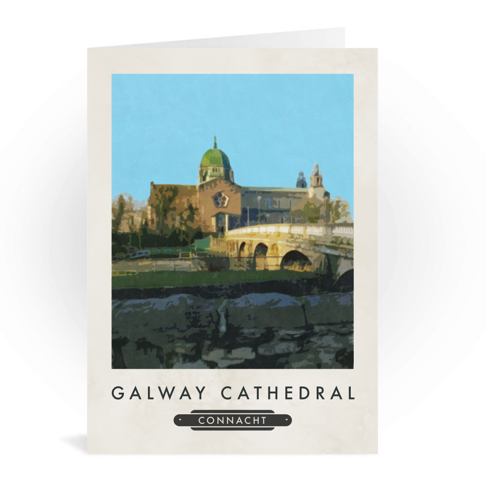 Galway Cathedral, Ireland Greeting Card 7x5