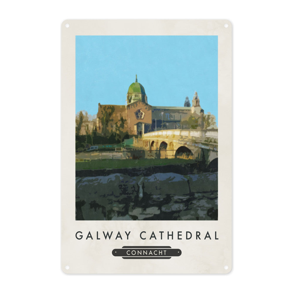 Galway Cathedral, Ireland Metal Sign