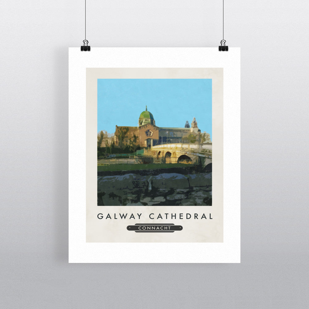 Galway Cathedral, Ireland 90x120cm Fine Art Print