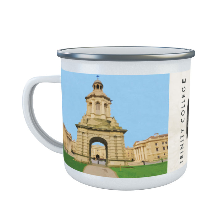 Trinity College, Dublin, Ireland Enamel Mug