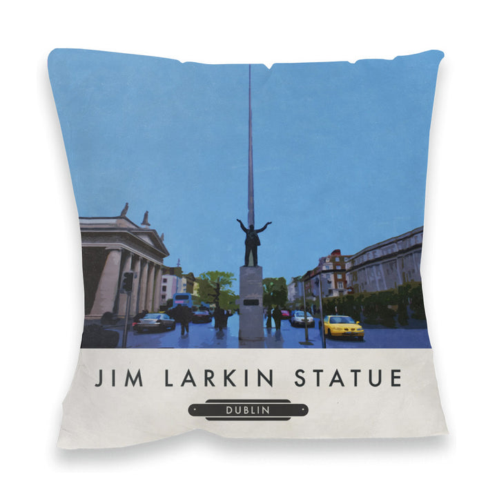 Jim Larkin, Dublin, Ireland Fibre Filled Cushion