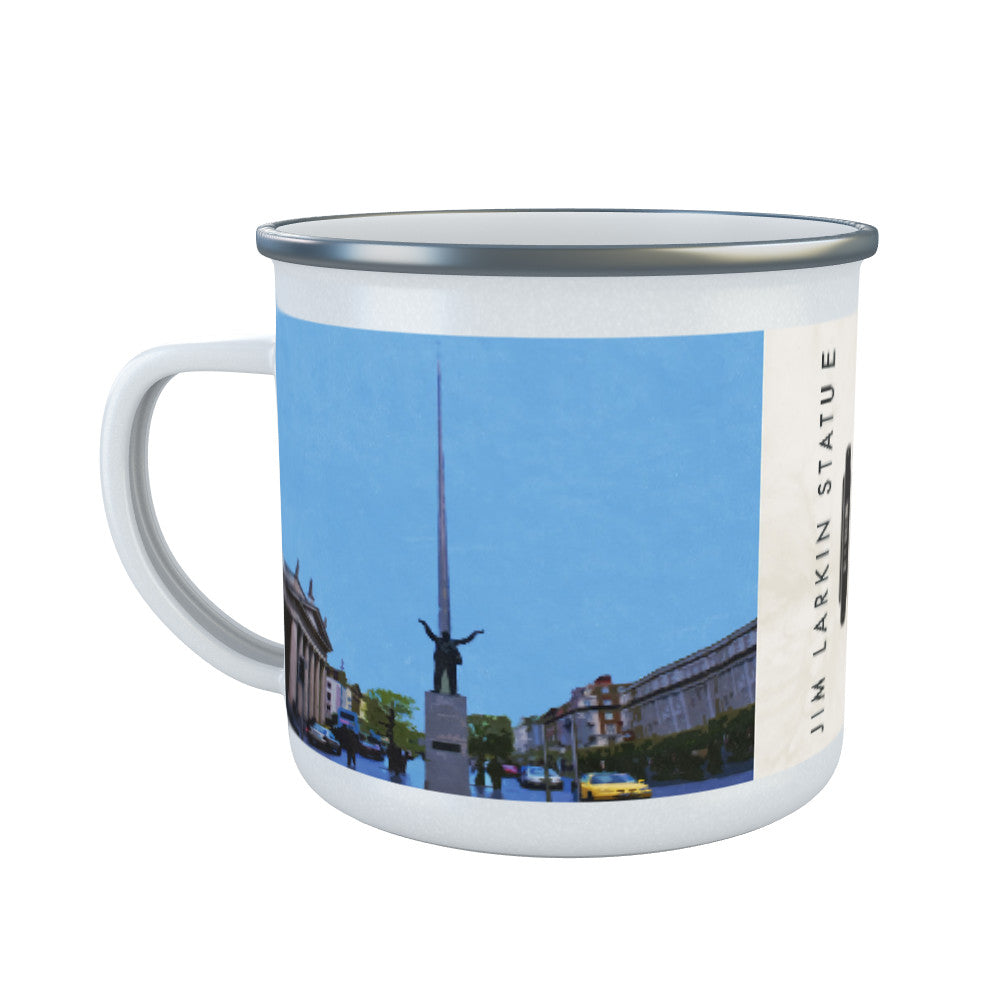 Jim Larkin, Dublin, Ireland Enamel Mug