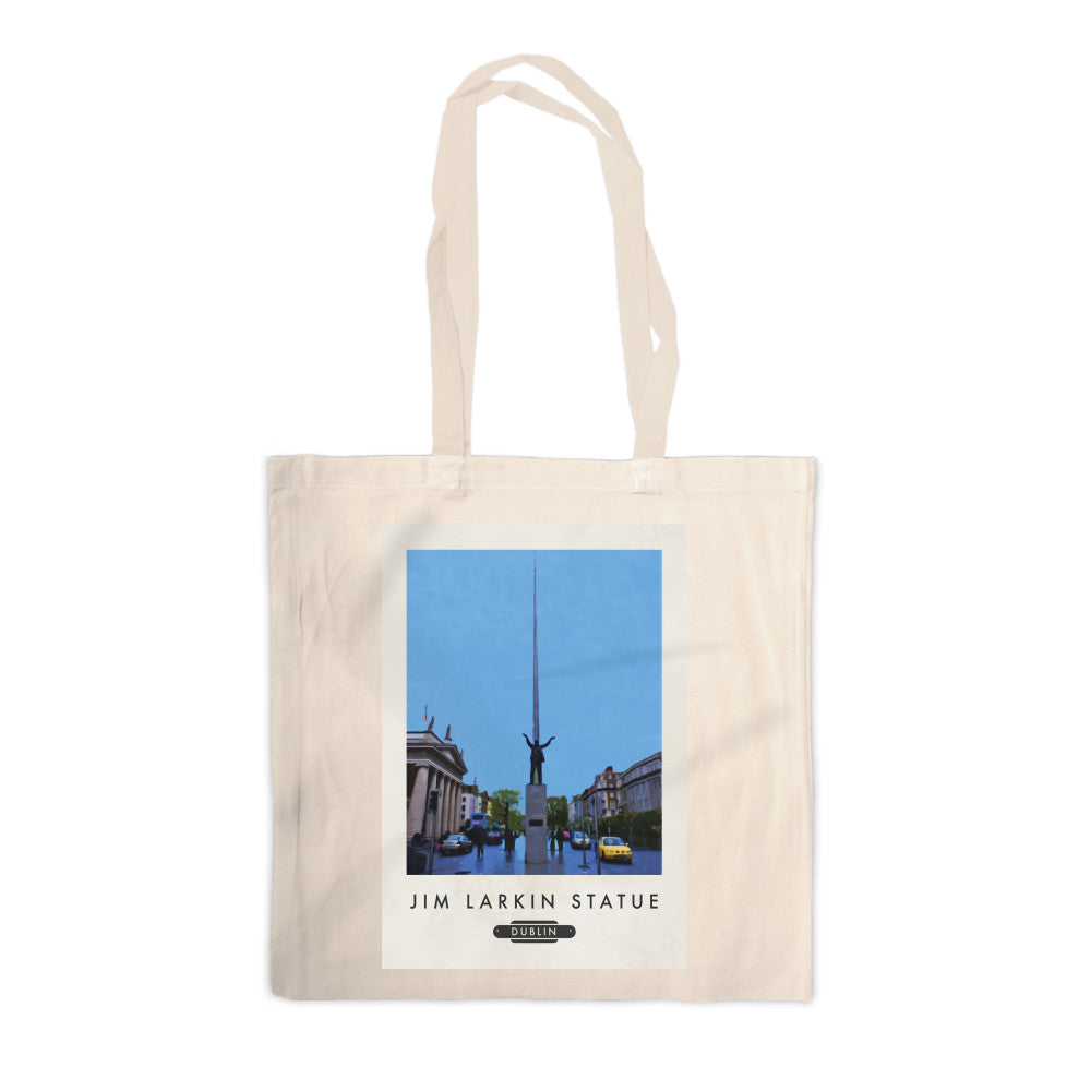 Jim Larkin, Dublin, Ireland Canvas Tote Bag