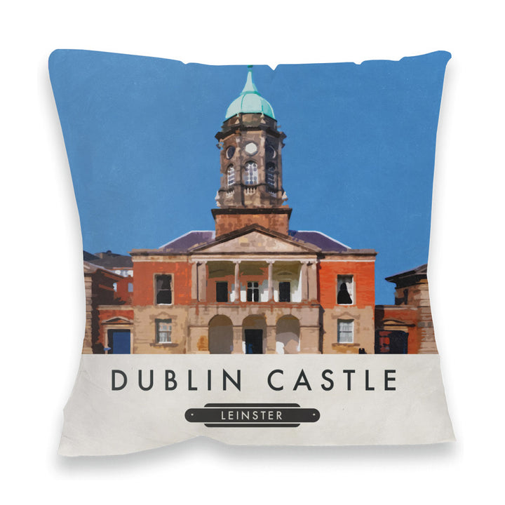 Dublin Castle, Ireland Fibre Filled Cushion